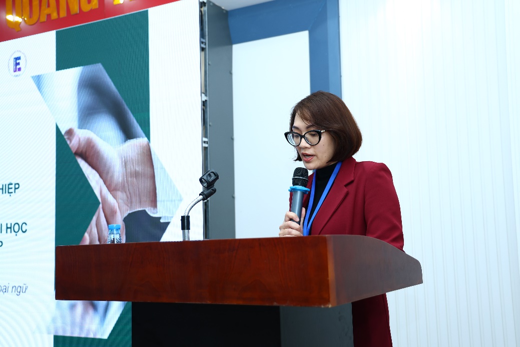 A person standing at a podium with a microphone AI-generated content may be incorrect.
