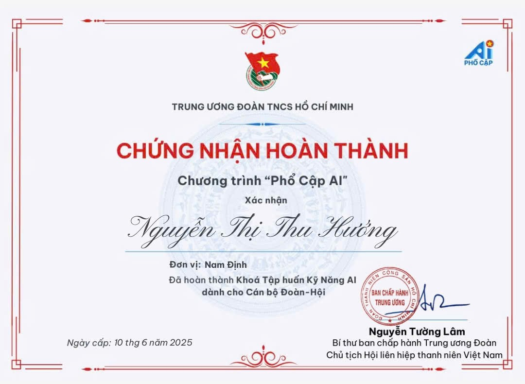 A certificate of appreciation Description automatically generated