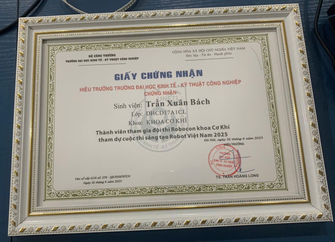 A certificate in a frame AI-generated content may be incorrect.