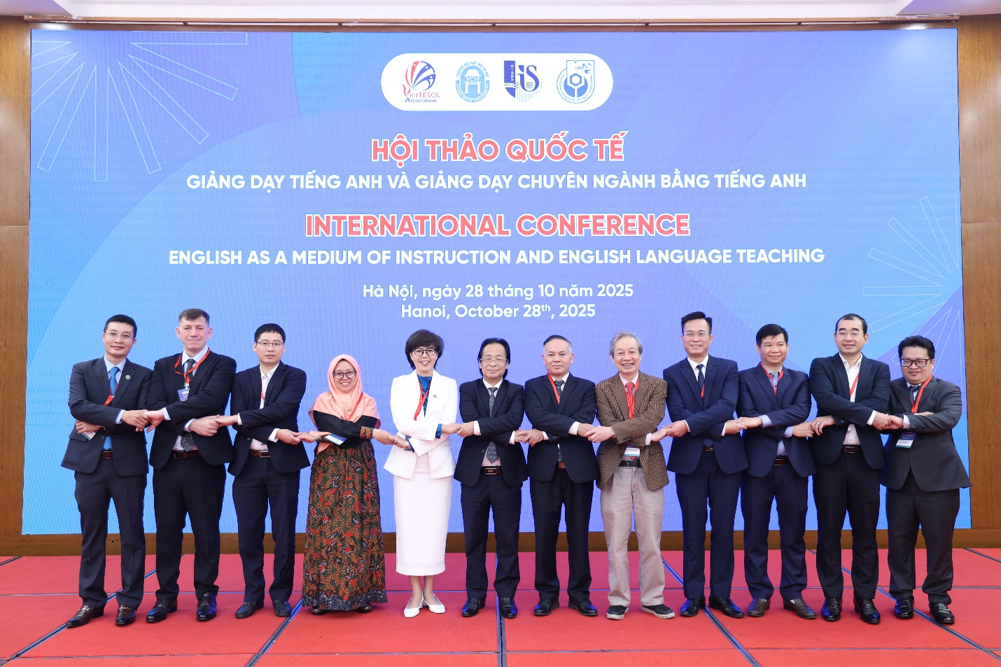 A group of people standing together AI-generated content may be incorrect.