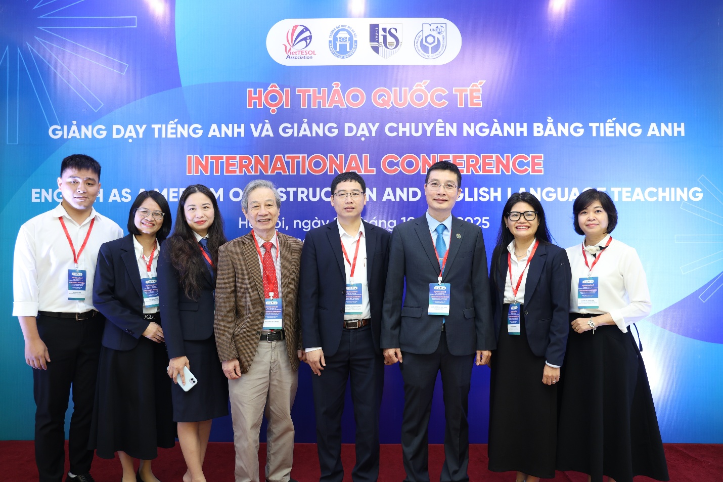 A group of people standing together AI-generated content may be incorrect.