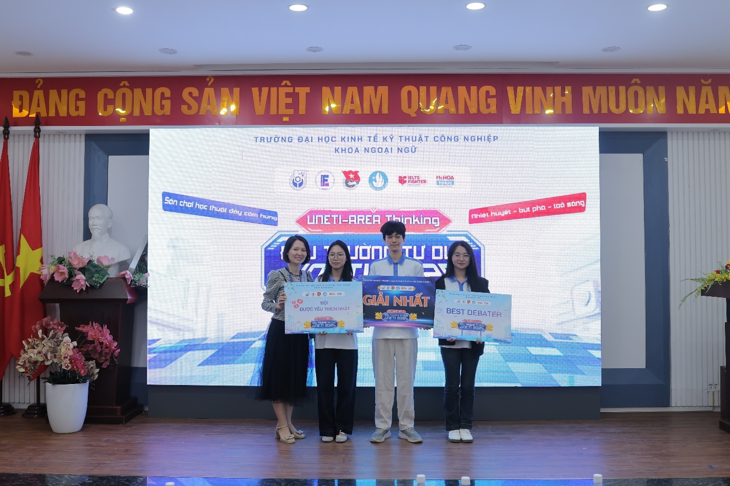 A group of people holding signs AI-generated content may be incorrect.