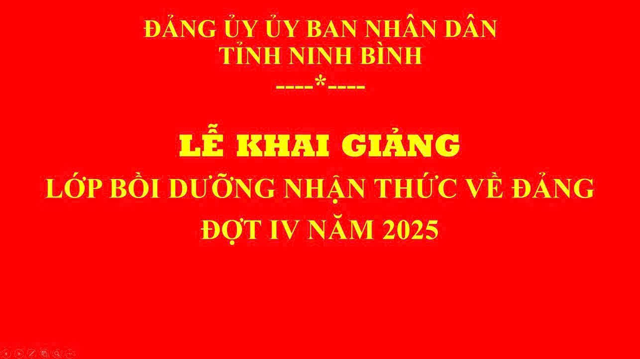 A red sign with yellow text Description automatically generated