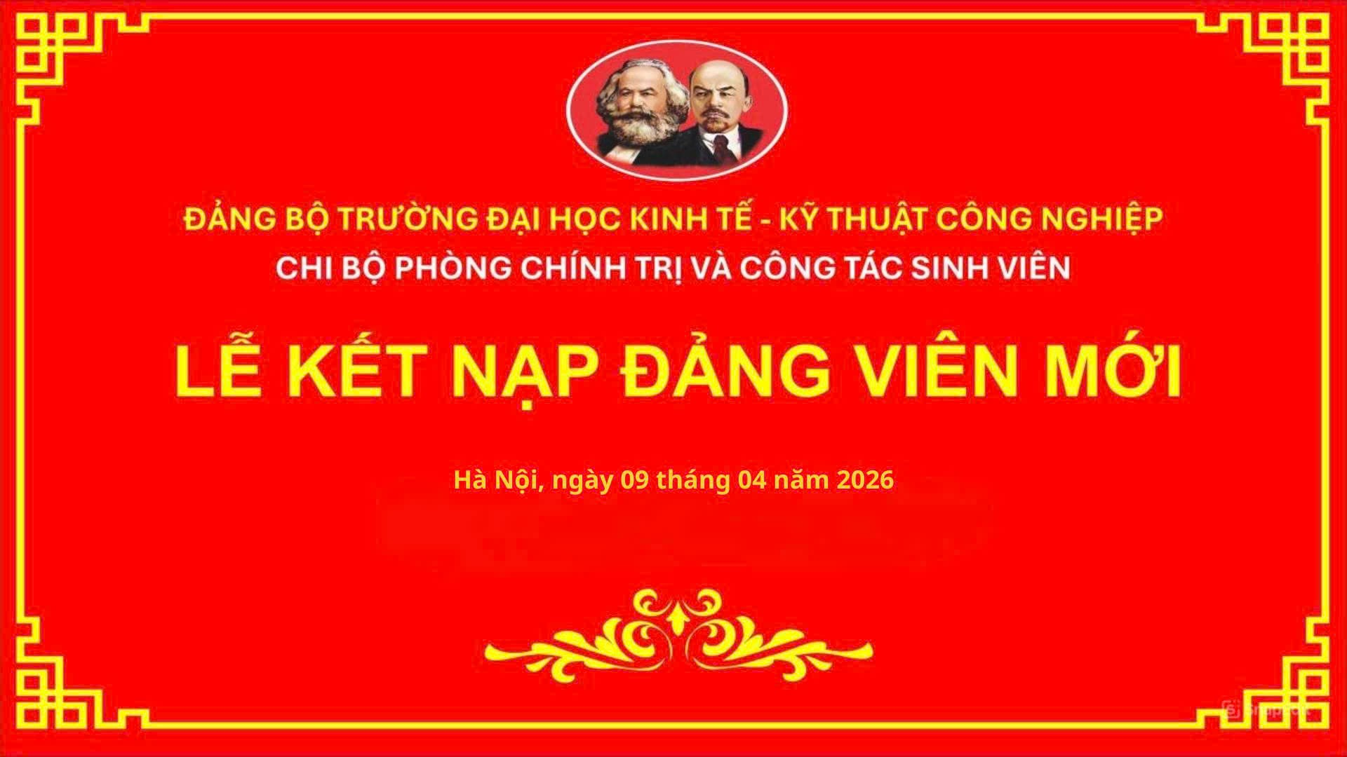 A red sign with yellow text
Description automatically generated